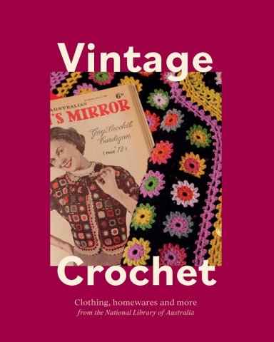 The front cover of the book Vintage Crochet